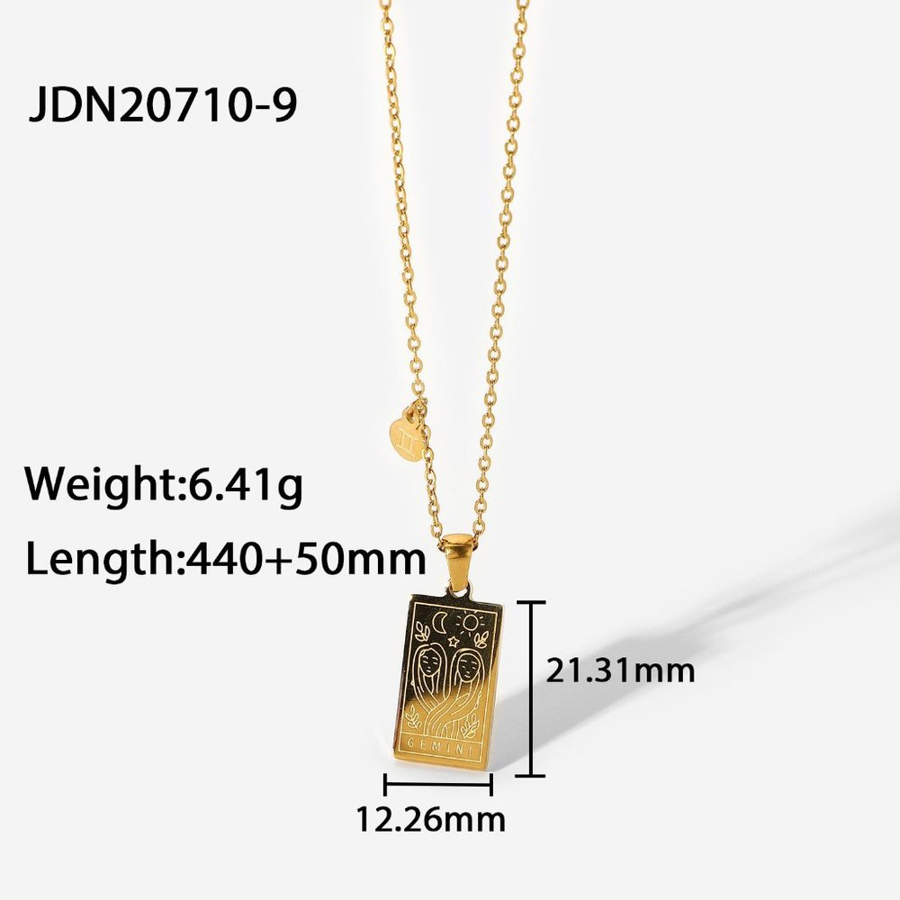 Athena Zodiac Necklace - Picture 12 of 15